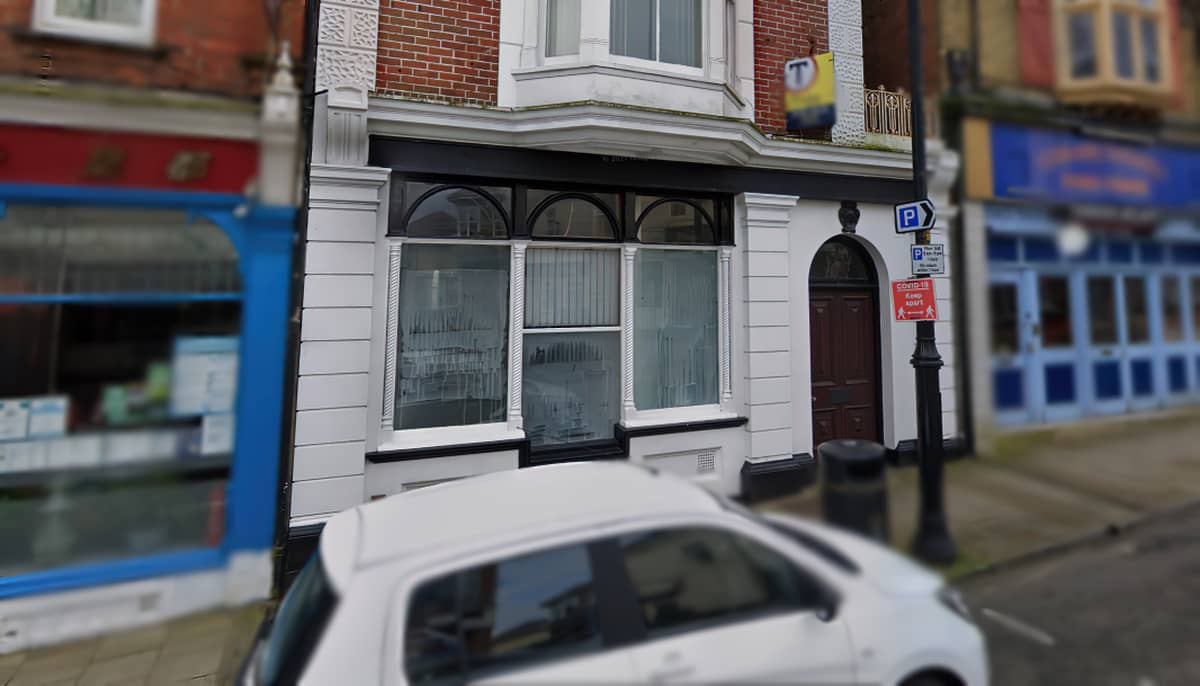 Exterior of former bank to home from Google Streetview