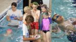 Children taking part in drowning awareness course