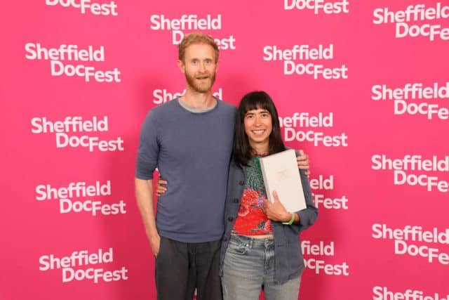 Adam and Chu Li at Sheffield Doc Fest by David Chang