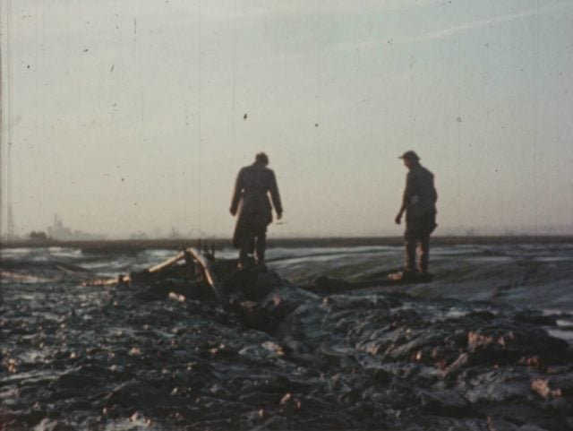 Historic photo from Fawley site