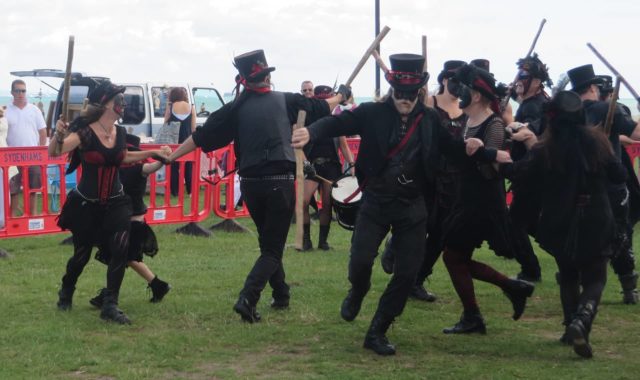 Party on the Green - Bloodstone Border Morris Dancers