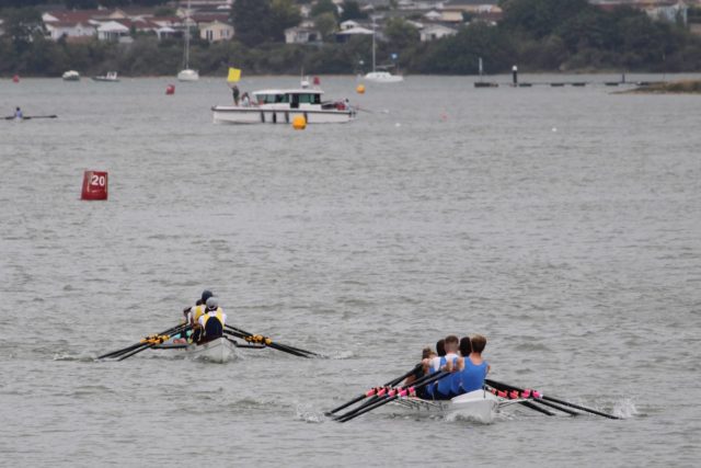 Newport's J16 Quad in their first ever race