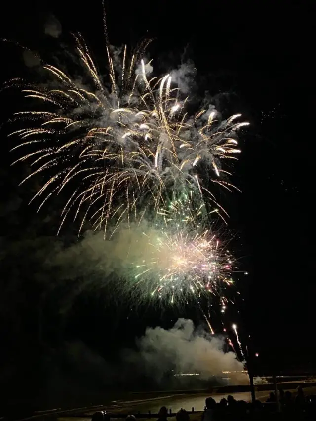 Sandown Regatta fireworks