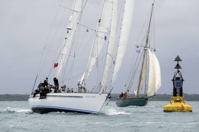 Donald Searle and Pegasus at Cowes Small Ships Race 2021