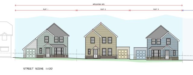 Drawings of the proposed home © Hollis Design