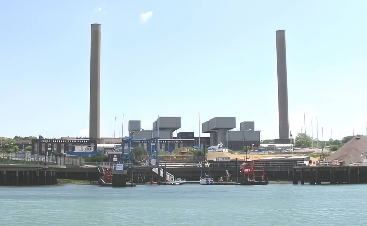 Kingston Power Station in East Cowes