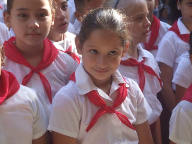Primary students in Havana