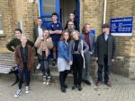 Young people from Independent Art project in Sandown Oct 2022