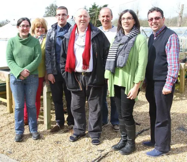 Keith Taylor MEP with IW Green Party members