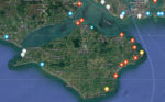 SW beach Buoy map 4th Nov 22
