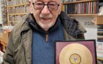 Dick Taylor with his AAA Records award