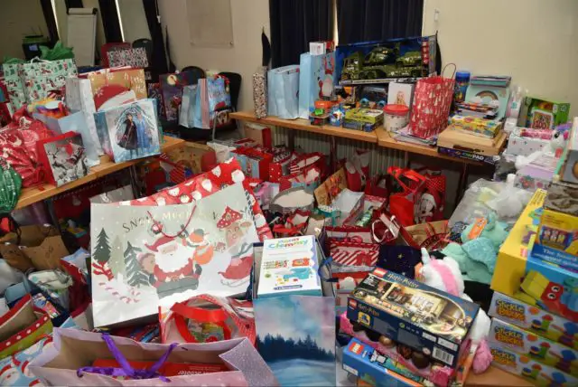 Presents donated to Hampshire and Isle of Wight Constabulary's Toy Appeal