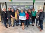 WightAID charity grant presentation with OTW flash