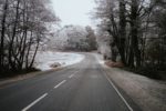 Frosty road