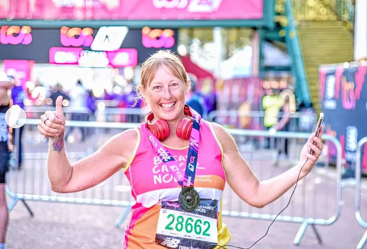 Sarah Tyrell Jones - Finishing Marathon