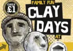 Newport Roman Villa clay days poster
