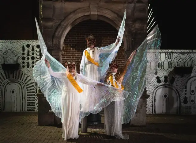 The Night Carnival - Lady Justice's Angels  © Ben Francis 2