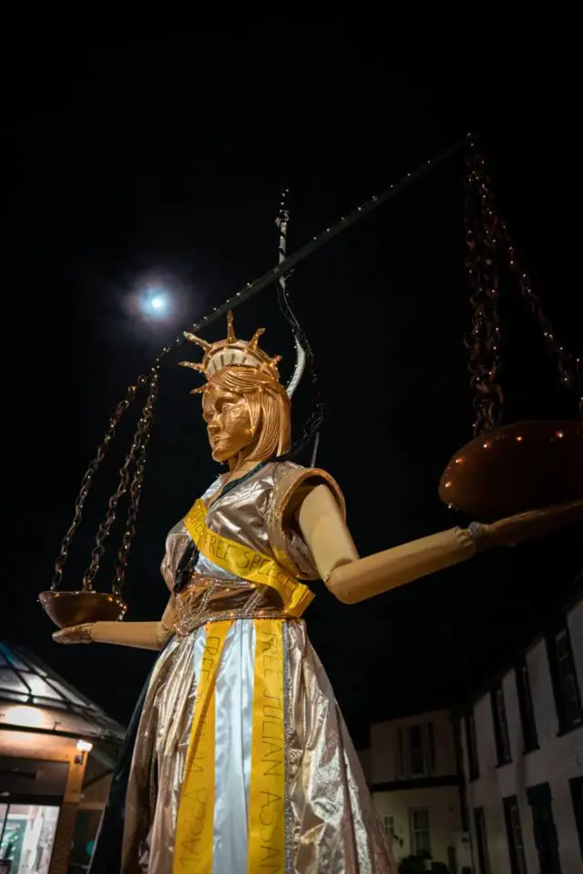 The Night Carnival - Lady Justice © Ben Francis 2