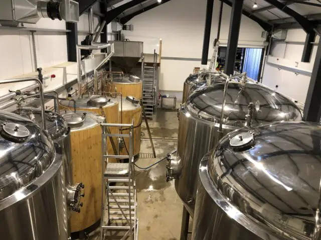 The brewing room