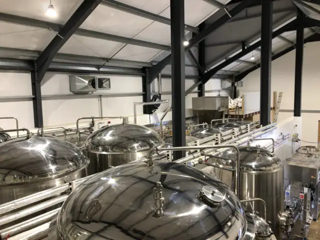The brewing room