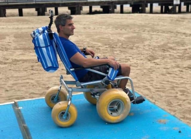 Beach Wheelchair © AccessRec