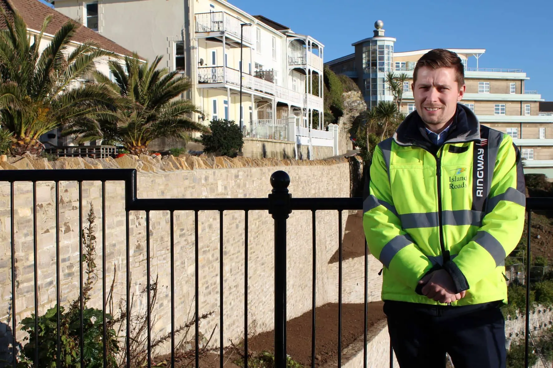 Jason Boulter, senior project manager for Island Roads