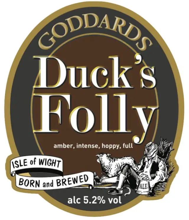 Duck's Folly Beer Badge