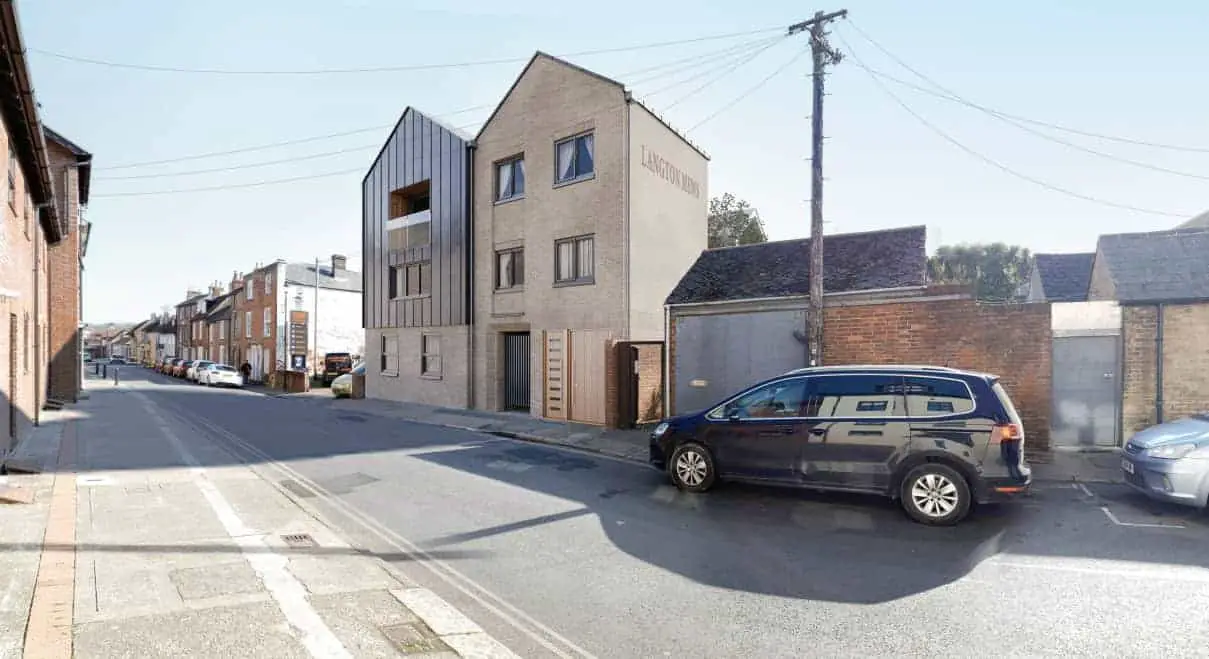 Artist's impression of Langton Mews by Modh Architectural Design