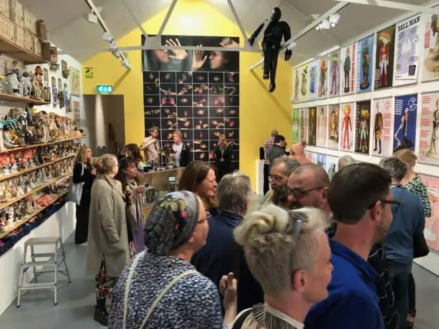 Messing with Heads exhibition opening