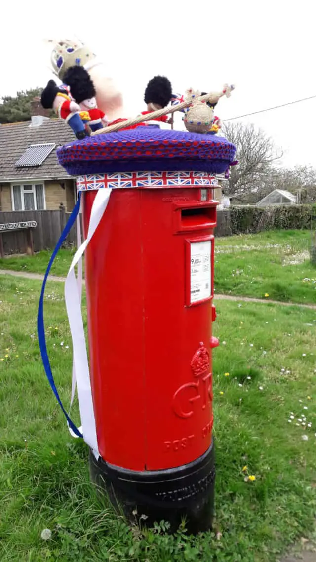 Post Box Topper in Newbridge by Veronica Giblin