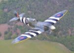 Spitfire in the air by D. Harbar
