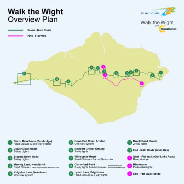 Walk the Wight Map