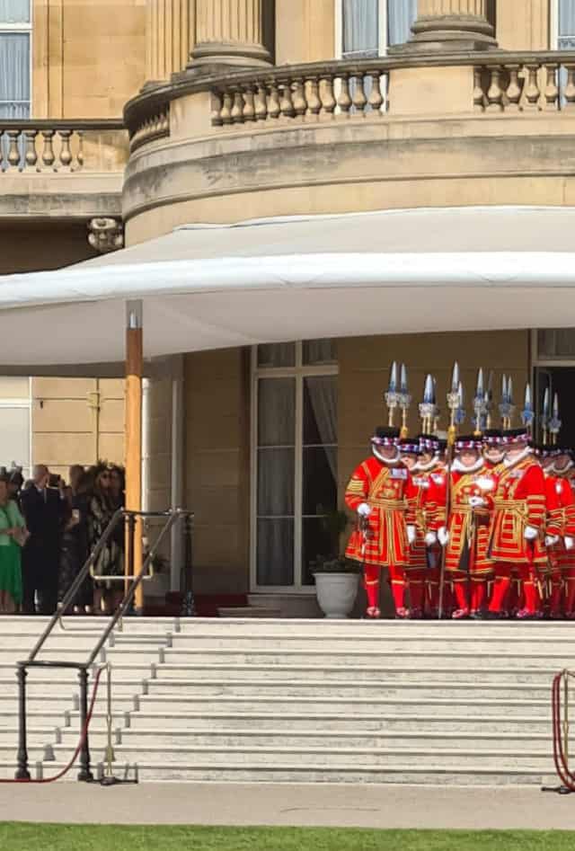 Wendy Parsons at Buckingham Palace