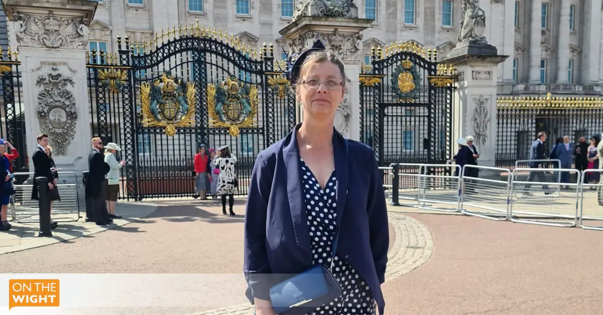 Wendy Parsons at Buckingham Palace