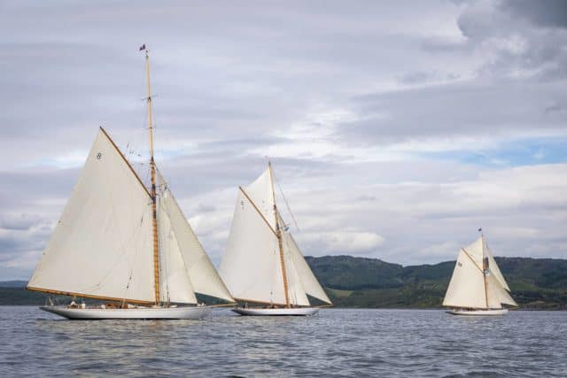 Yachts racing in the Richard Mille Cup