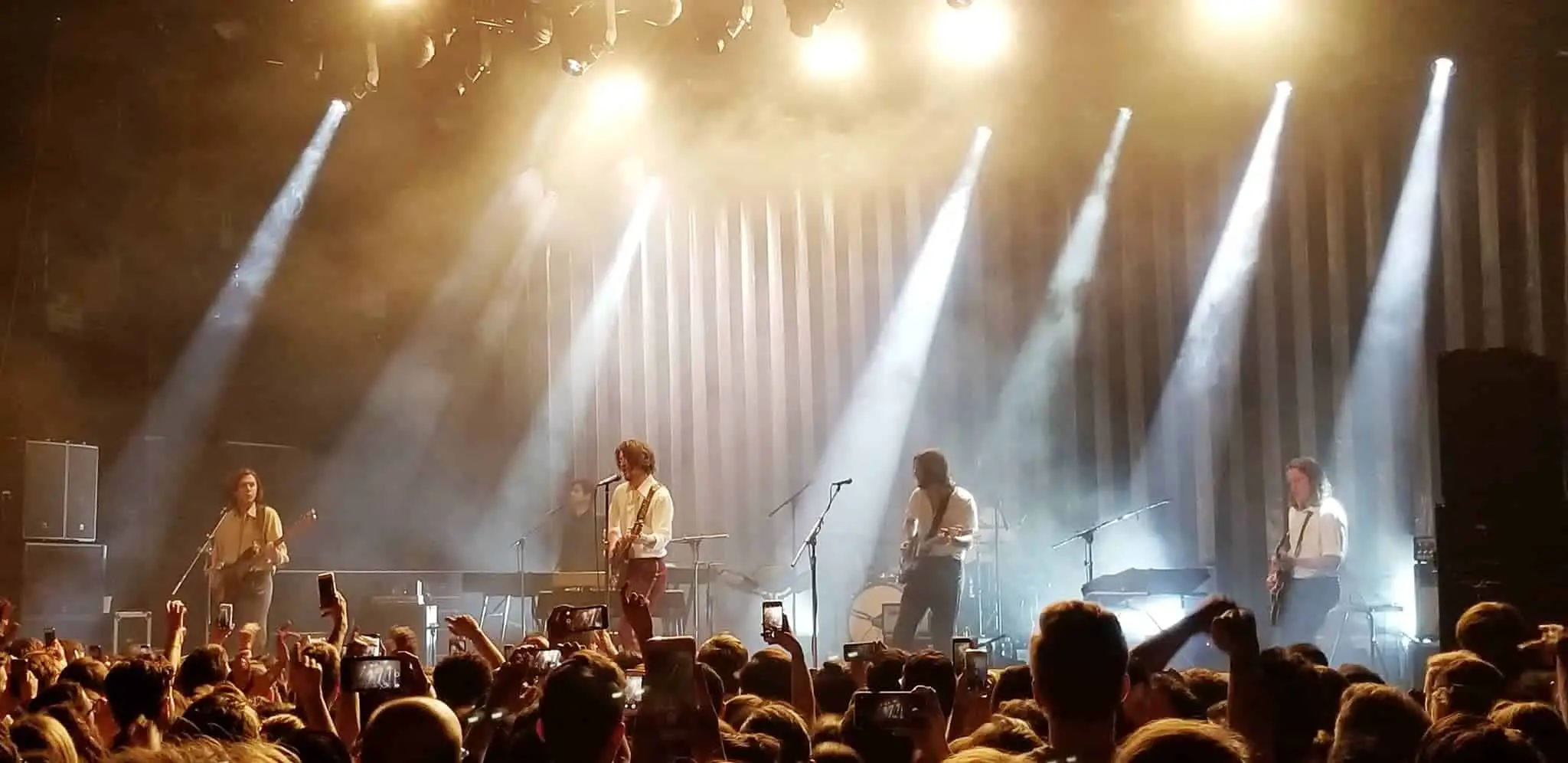 Arctic Monkeys on Stage in Brooklyn