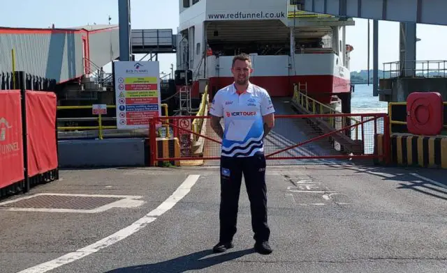 Red Funnel’s Duty Operations Manager, Joe Butcher