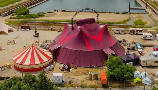 Big Top tent in Belgium