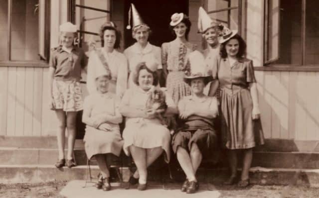 Sandown Regatta group, 1940s (courtesy of Heather Humby, top left)