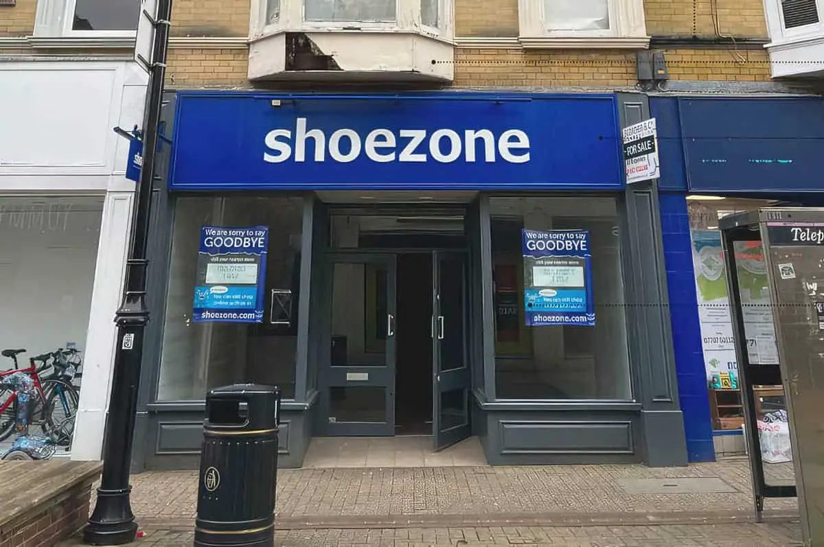 shoezone shop front ryde