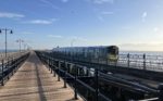 Train on Ryde Pier - by Dominic Blake BBC Radio Solent