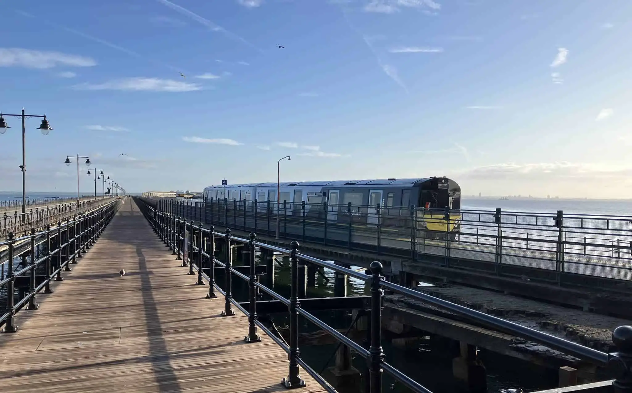Train on Ryde Pier - by Dominic Blake BBC Radio Solent