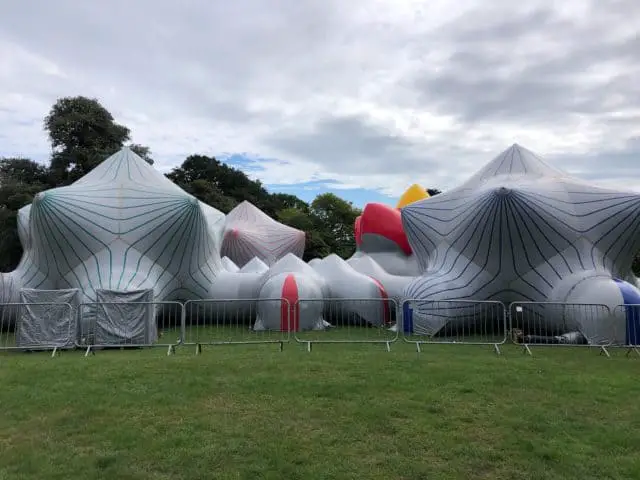 Outside the Luminarium