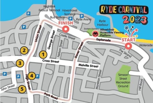 Carnival route