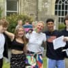 Ryde School GCSE pupils on results day
