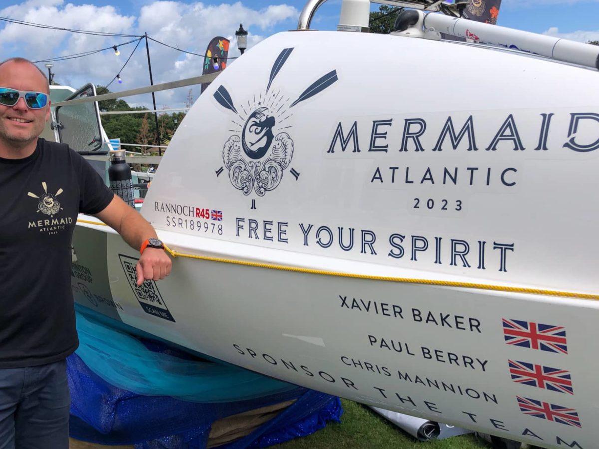 Mermaid Atlantic Isle of Wight trio s 3 000 mile journey for