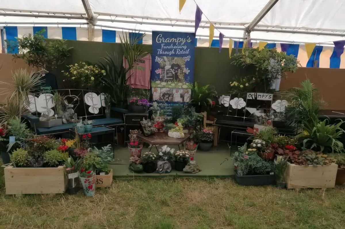 care in the garden at chale show