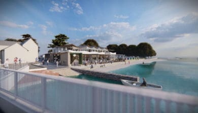 Artist's impression of 'The View' restaurant plans