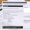 Polling cards for Ventnor by-election