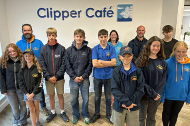 RVYC guests at the Clipper Cafe